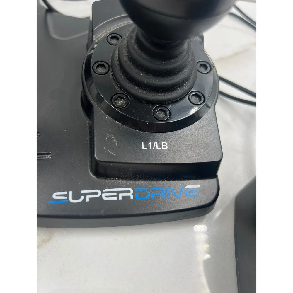 Superdrive GS 550 Racing Wheel Subsonic Gaming Steering Wheel Pedals Gear